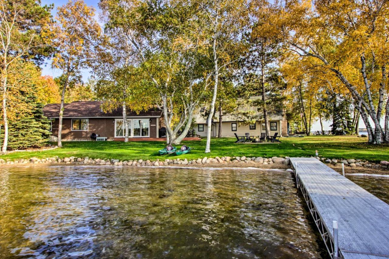 Pelican Lake Getaway On Stunning Peninsula! Pequot Lakes Exterior foto